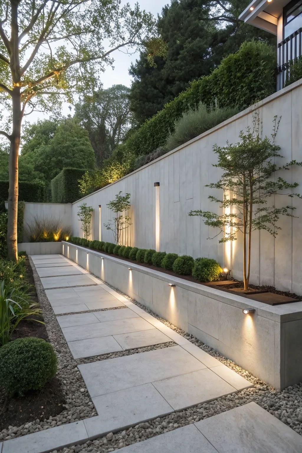 Conceptual reference for landscaped shared areas
